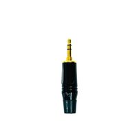 Conector p2 stereo preto - 7409
