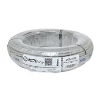 Cabo de Rede Cat5e Cmx Cinza Rolo 100m - 7735