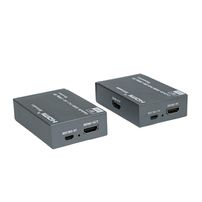 Extender HDMI Via Utp 60mts c/fonte e ir - 7744