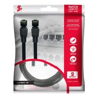 Patch cord cat7 ftp 600 mhz / 10 gbps - 2m - preto 018-0621 - 7609