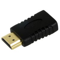 Adaptador Mini HDMI Fêmea para HDMI Macho