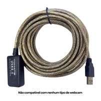 Extensor Amplificado USB 2.0 10mts - MCB-026 - 7723