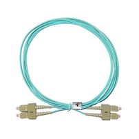 Patch cord Óptico duplex om4 sc-sc - 2,5m - upc - 2.0mm - 7710