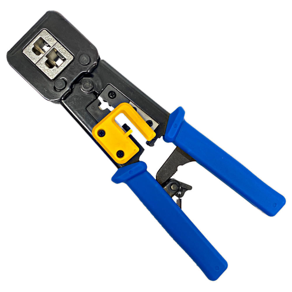 Alicate Crimpagem De Cabos Conector Rj45 Passagem Ez Crimp - Central Cabos