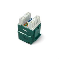 Keystone RJ 45 Cat6 Verde Premium Gigalan (35060607) - 7455