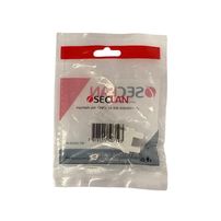 Keystone Rj45 Branco Dual Cat6 Tampa anti po - 7793