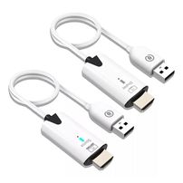 Transmissor Receptor De Áudio E Vídeo Hdmi Sem Fio 30 Metros MHD-1030W - 8051