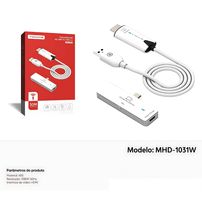Transmissor HDMI Sem Fio Tipo C - 30 Metros MHD-1031W TOMATE - 8052