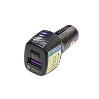 Carregador Veicular 38W Portas USB e Type-C para Energia Rápida e Eficiente TC-3801 - 7936