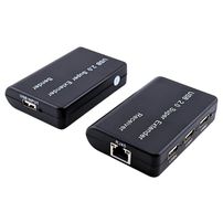 Extensor USB 2.0 4 Portas via UTP - Alcance de 100 Metros - 8075