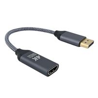 Cabo Adaptador DisplayPort para HDMI 4K Ultra HD – 22cm - 8069