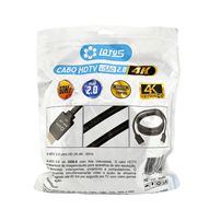 Cabo HDMI 2.0 4K 10 Metros – Visão 2.0 Ultra HD com Alta Velocidade e Conectores 19 pinos - 8022