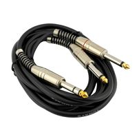 Cabo P10 6.35mm PAPR 2 P10 6.35mm 3 Metros MCB-048A - 8030