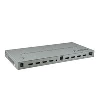 Video Wall HDMI 4K 4x4 com Auto Switch - Controle e Alta Definição em Ambientes Profissionais - 8103