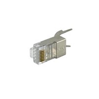Conector RJ45 CAT8 8x8 Blindado para Cabos de Rede – Chip SCE 062-0056 - 7612