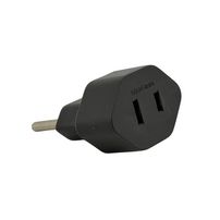 Adaptador de Tomada 10A 2P Fêmea Preto (F) ADP2-22 MG MAR – Girius - 7785