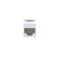 Keystone RJ45 CAT6 Fêmea/Fêmea Branco - 7832