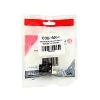 Keystone RJ45 CAT6 Simples Preto WT-2002-BK – Conexão Estável e Acabamento Profissional - 8064