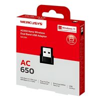 Adaptador USB 3.0 Wireless AX300 Nano MA14N – Wi-Fi 6 compacto para PCs e notebooks - 8204
