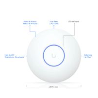 Access Point UniFi U7 Lite (U7-Lite) — Wi-Fi 7 Dual-Band 2×2, Uplink 2.5GbE e PoE - 8153