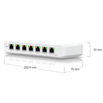 Switch UniFi Ultra 8 Portas – USW-Ultra (PoE++ 42 W + PoE+ 16 W) - 7979
