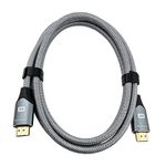 Cabo hdmi 1,50 metros 2.1 8k com malha mhd-8001