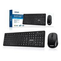 Kit Teclado + Mouse Sem Fio 2.4 GHz – BK-S10000F - 7719