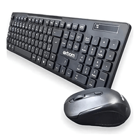 Kit Teclado + Mouse Sem Fio 2.4 GHz – BK-S10000F - 7719