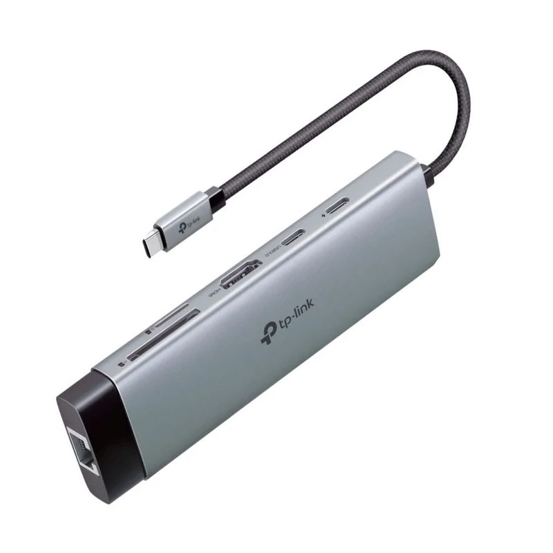 Hub usb tipo-c 9 em 1 - 1 hdmi 4k, 1 pd 100w, 1 de rede 1 gbps, 1 sd + 1 micro sd 104mbps, 1 usb-c 3.0 e 3 usb 5gbps uh9120c