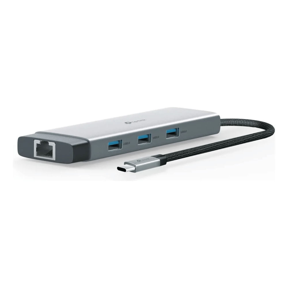 Hub USB-C 9 em 1 UH9120C - HDMI 4K, PD 100W, Rede 1 Gbps, SD/microSD ...
