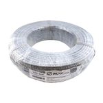 Cabo de rede u/utp 23awgx4p cat6 lszh cinza rolo 100m