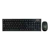 Teclado + Mouse Sem Fio - BK-S1000K - Combo 2,4 GHz com Receptor Nano USB - 8267
