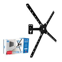 Suporte Bi-Articulado para TV LCD/LED 10" a 60" - 079-0014 - VESA 50×50 a 400×400 - Inclui nível, parafusos e buchas - 7154