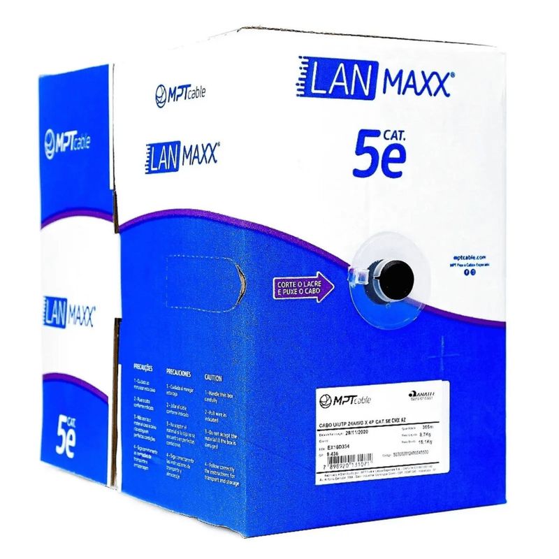 Cabo de rede cat5e vermelho