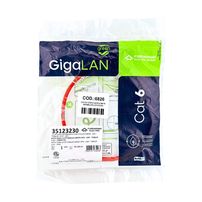 Patch Cord Cat6 0,5 m Vermelho (Cobre) - UTP, RJ45 Banhado a Ouro, Certificado - 6826