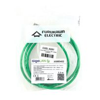 Patch Cord Cat6A 1,5 m Verde (35085402) Furukawa - 8281