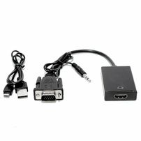 Conversor VGA para HDMI com Áudio e Vídeo CC-VHA30 - 6443