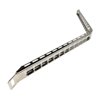 Patch Panel Descarregado 24 Portas Angular Furukawa - Cat6 UTP, 1U, Montagem em Rack - 3691