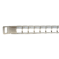 Patch Panel Descarregado 24 Portas Angular Furukawa - Cat6 UTP, 1U, Montagem em Rack - 3691