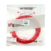 Patch Cord F/UTP CAT6 LSZH 5,00 m Vermelho Blindado - FURUKAWA GigaLAN (35125036) - 8319