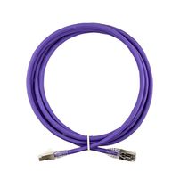 Patch Cord F/UTP CAT6A LSZH 2,50 m Roxo Blindado - GIGALAN GREEN FURUKAWA (35085515) - 8324