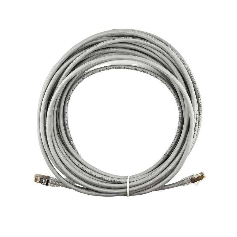 Patch cord f/utp cat6a cm 10,00 mts cinza blindado (35085030) gigalan