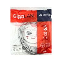 Patch Cord F/UTP CAT6A CM 10,00 m Cinza Blindado - GIGALAN FURUKAWA (35085030) - 8321
