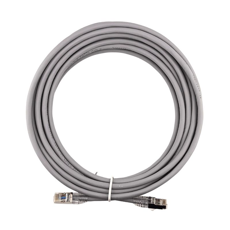 Patch cord f/utp cat6a lszh 7,00 mts cinza blindado (35085397) gigalan green