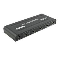 Splitter HDMI 1x4 4K MTV-705 - 1 entrada para 4 saídas, distribuição 4K, plug and play - 8349