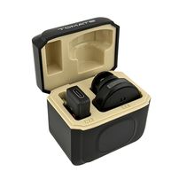 Microfone de Lapela Sem Fio c/ 1 Microfone - Tomate MT-2222C - 2,4 GHz, 1 TX + 1 RX, case de carga, USB-C - 8346