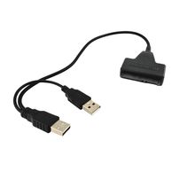 Adaptador USB 3.0 para SATA - Tomate MTV-713 - HD/SSD 2,5” e 3,5”, até 5 Gbps, plug and play - 8351