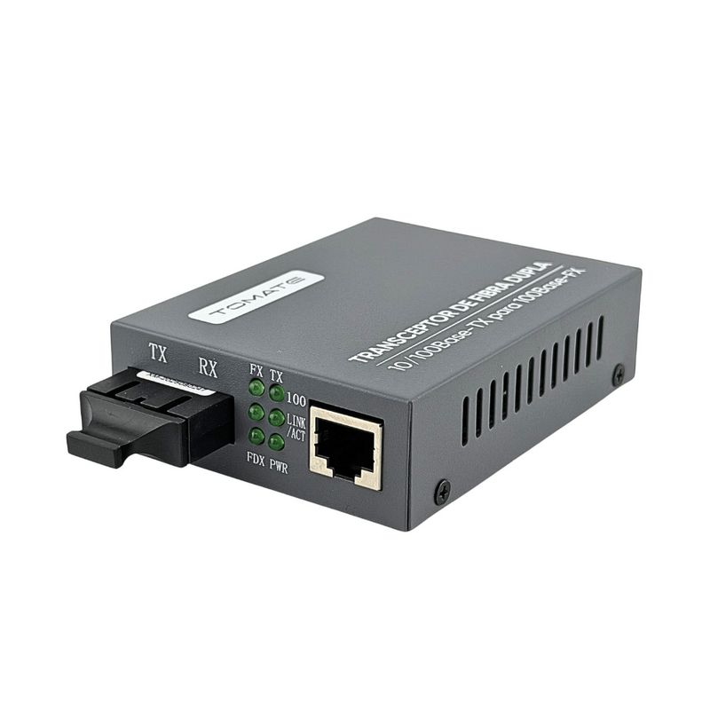 Conversor de midia fibra optica 10/100 base-t(cobre)100 base-sx/lx - mhd-100s