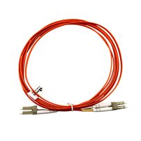 Patch Cord Óptico Duplex MM 62,5/125 LC/UPC - LC/UPC 2,5 m 2 mm - Conect Pro - 8403