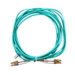 Patch cord optico duplex om4 lc-lc - 5,0m - upc - 2.0mm